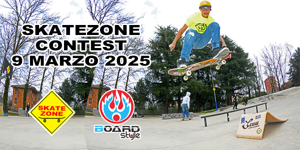 Contest Skatezone del 9 Marzo 2025